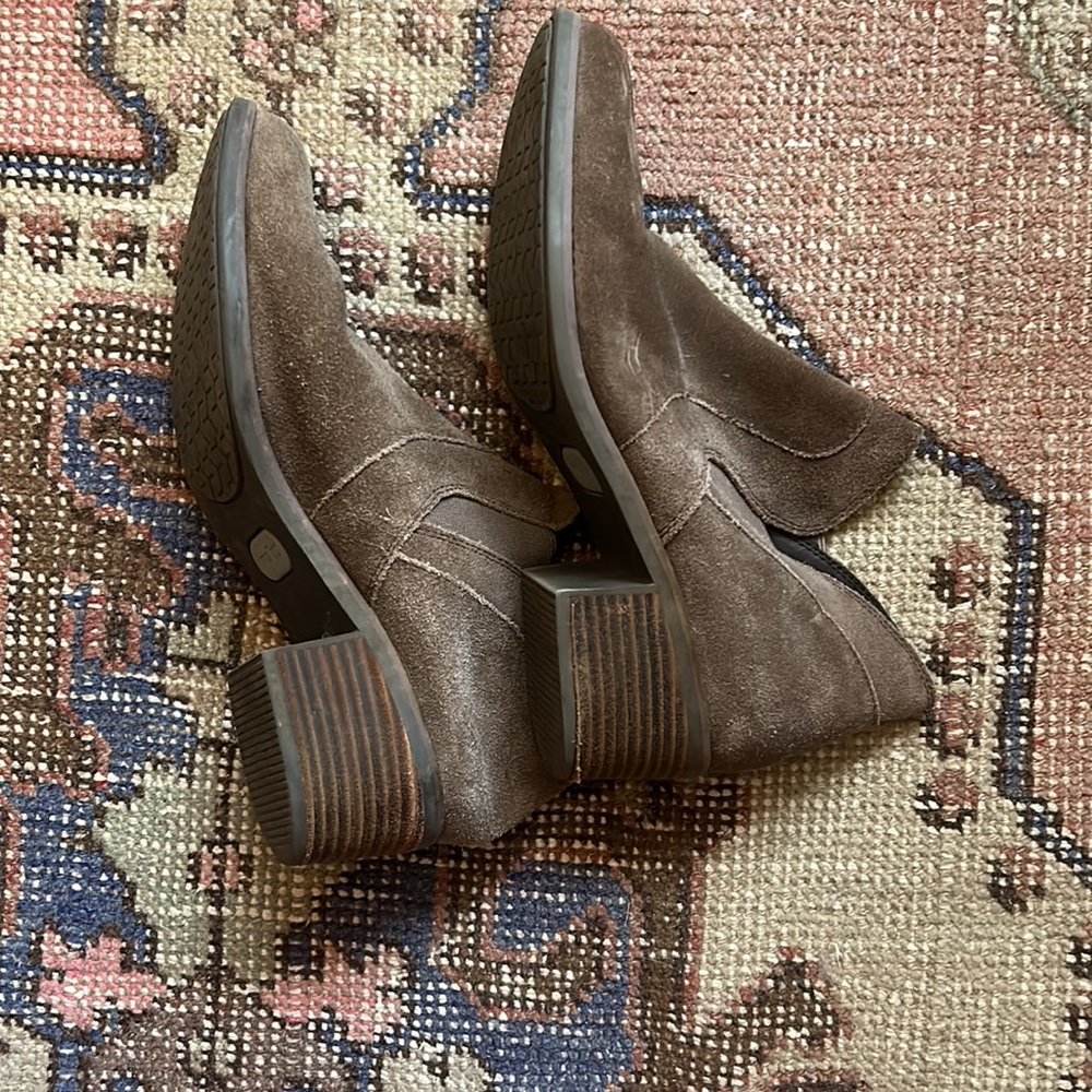 Suede Booties - Picture 2 of 7
